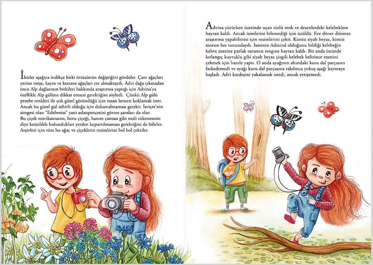 Advi ile Advina İsviçre Macerası — illustration 2