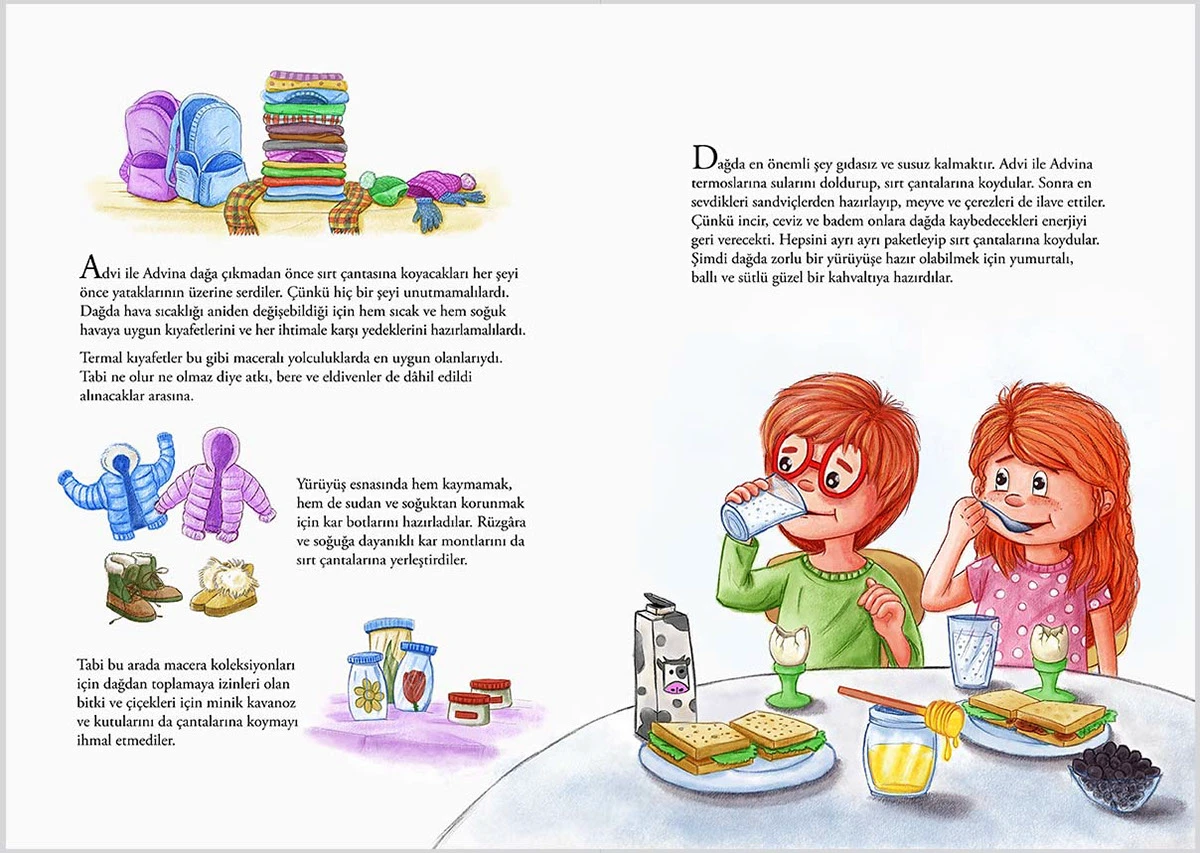 Advi ile Advina İsviçre Macerası — illustration 3